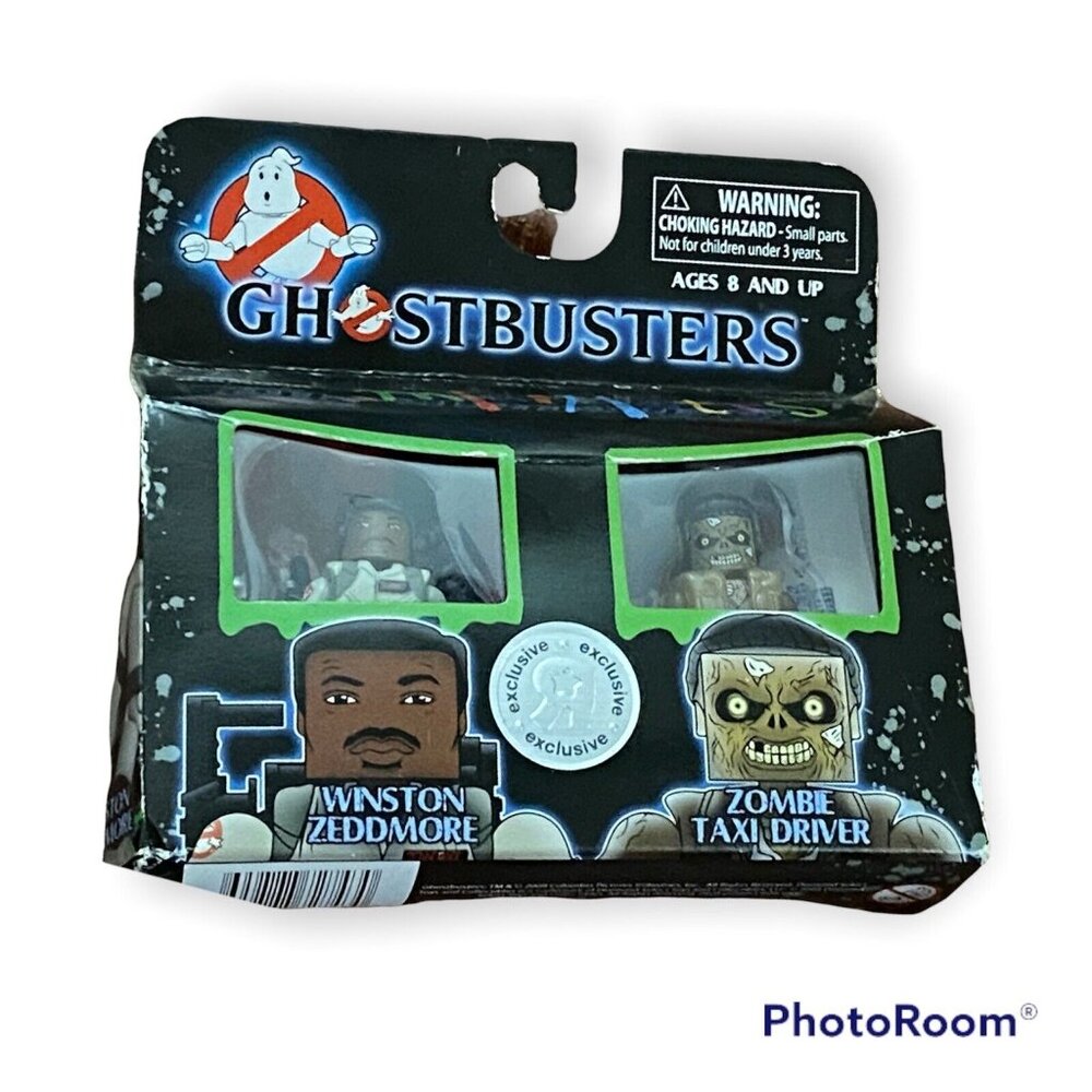 Ghostbusters Minimates TRU Wave 2 Winston Zeddmore & Zombie Taxi Driver